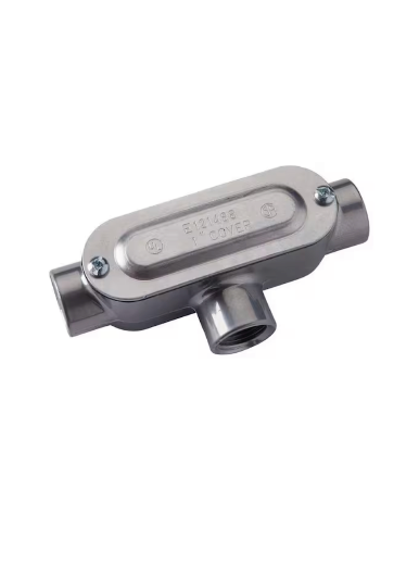 Original Dynotech catalog photograph: Conduit Body T Threaded