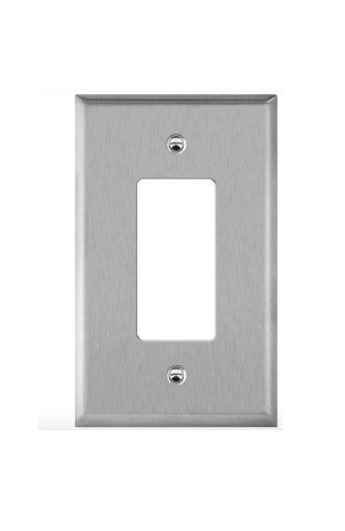 Original Dynotech catalog photograph: Stainless Steel Cover Plate