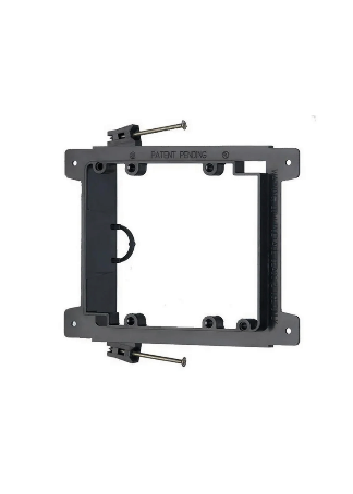 Original Dynotech catalog photograph: New Work Two Gang Low Voltage Bracket