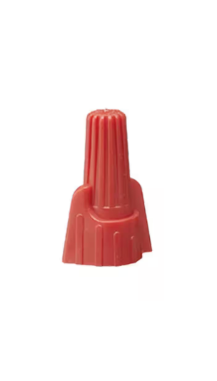 Original Dynotech catalog photograph: Red Color Wire Nuts