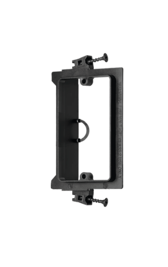 Original Dynotech catalog photograph: New Work One Gang Low Voltage Bracket