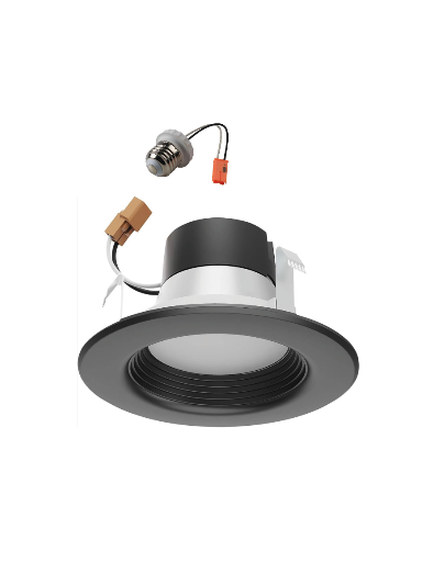 Original Dynotech catalog photograph: LED Downlight 5CCT ETL 10W Black