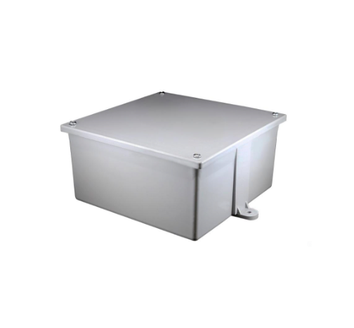 Original Dynotech catalog photograph: PVC Junction Box ETL - 6x6x4
