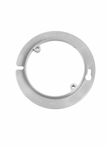 Original Dynotech catalog photograph: 1/2" Rise Round 4" Plastic Plaster Ring