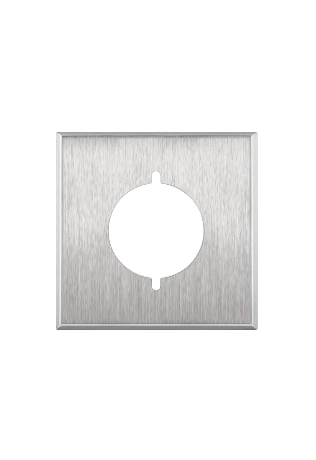 Original Dynotech catalog photograph: Stainless Steel Cover Plate