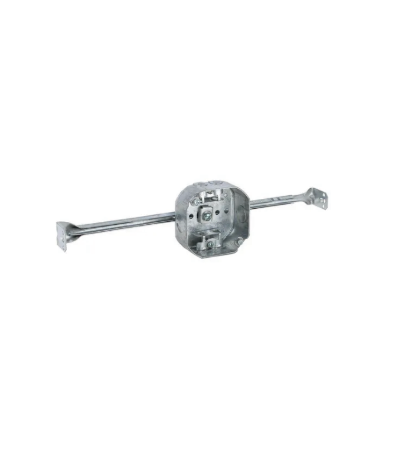 Original Dynotech catalog photograph: Metal Box with Heavy Duty Bar Hanger for MC (70Lbs)