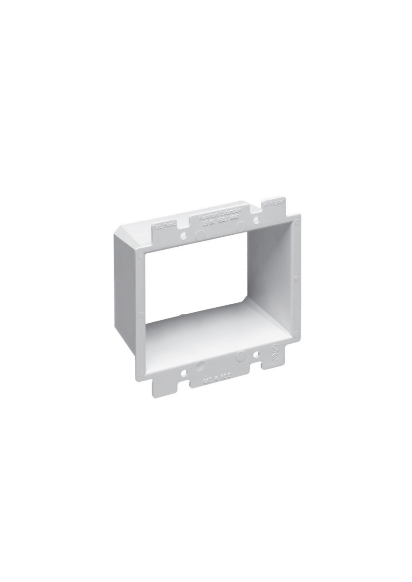 Original Dynotech catalog photograph: Two Gang Electrical Outlet Box Extender
