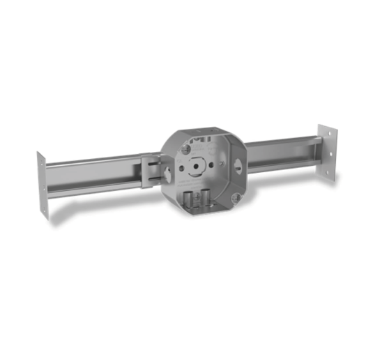 Original Dynotech catalog photograph: Heavy Duty Fan Support Box New Construction 150Lbs