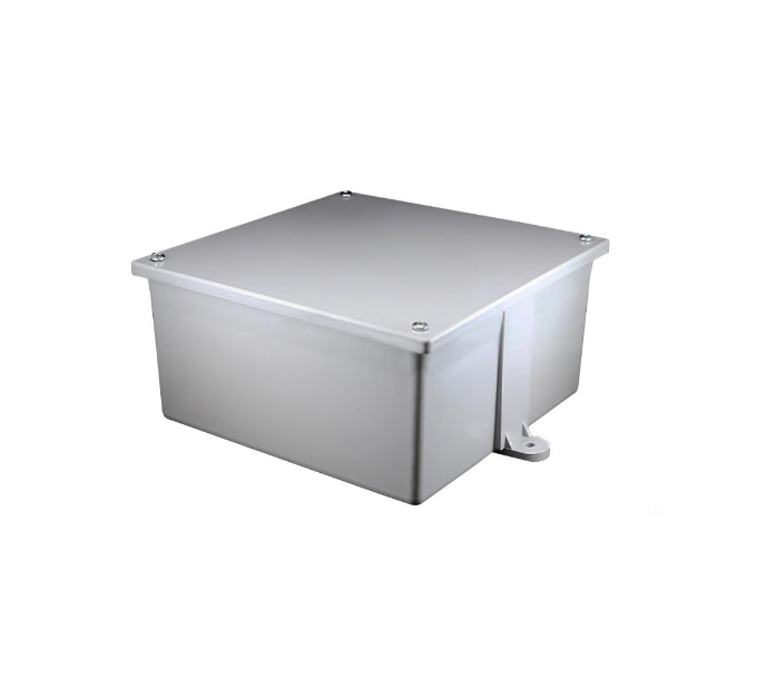 Original Dynotech catalog photograph: PVC Junction Box ETL - 8x8x4