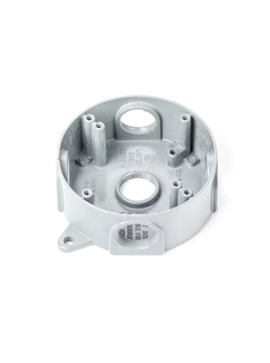 Original Dynotech catalog photograph: Round Bell Box Five Holes UL