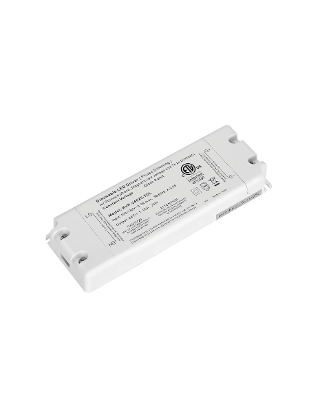 Original Dynotech catalog photograph: 24V Indoor Dimmable Power Supply ETL