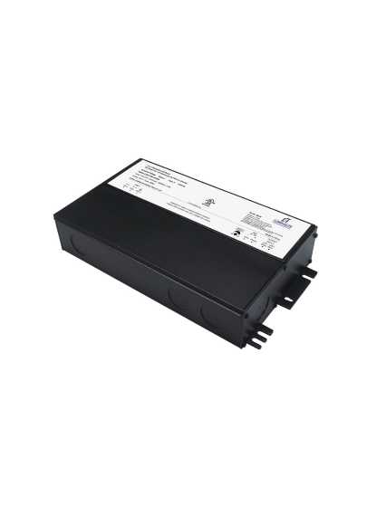 Original Dynotech catalog photograph: 24V Outdoor Dimmable Power Supply ETL IP65